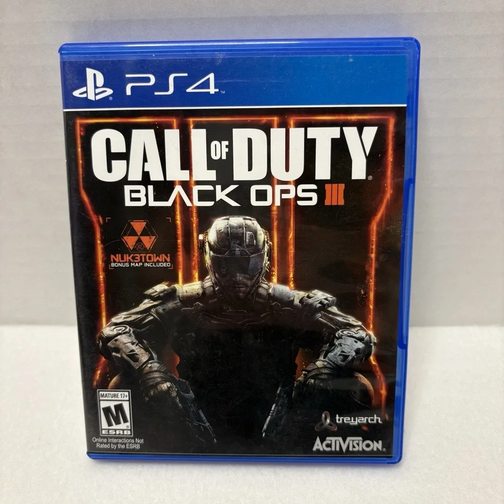 PS4 Game Lot of 5 - Call of Duty Black Ops, Far Cry 5, Battlefield V & 4